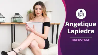 Backstage with Angelique Lapiedra