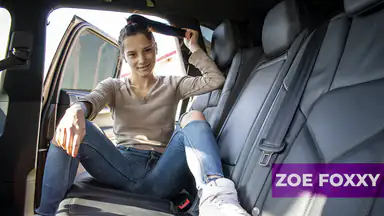 Brunette Teen Backseat Fucking