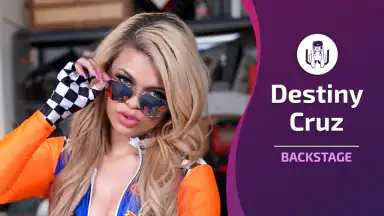 Backstage with Destiny Cruz