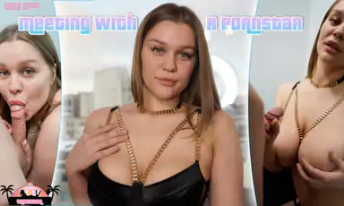 Lucy Lust Meeting with a Pornstar
